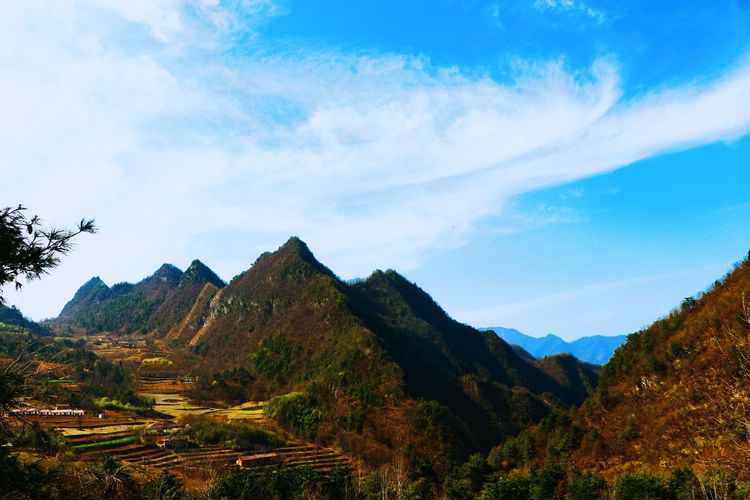 走进羊山                                                             