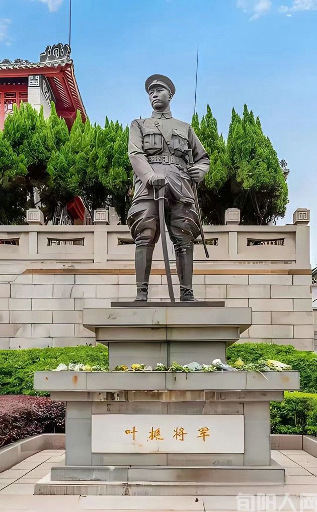 肇庆叶挺独立团团部旧址        文/石岩磊(图1) 叶挺.jpg